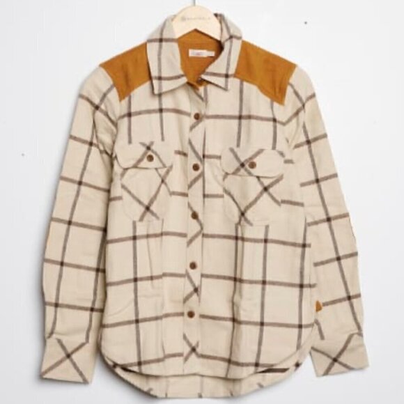 Faherty Tops - Faherty Daly Shirt in Olivia Plaid Size M EUC